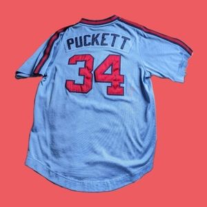 Twins throwback Kirby Pucket Jersey